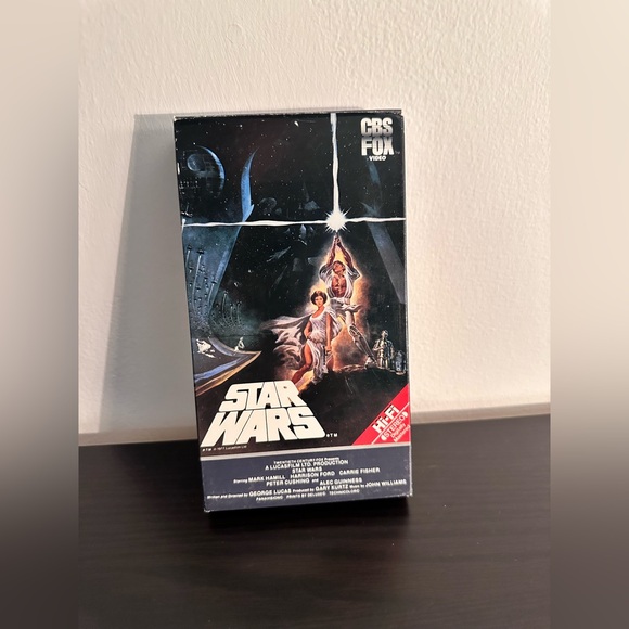 Star Wars A New Hope VHS Tape - Picture 1 of 7